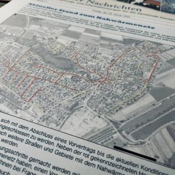 Nahwärme Netz Hausen